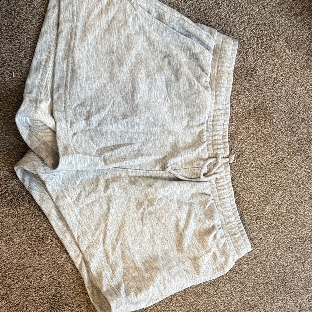 Weekday Light Gray Athletic Shorts